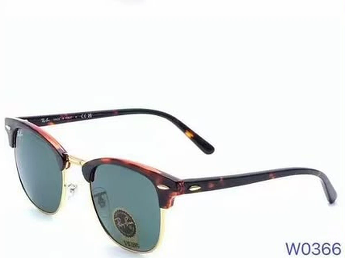 Lunettes de soleil Ray-Ban Clubmaster W0366 écaille