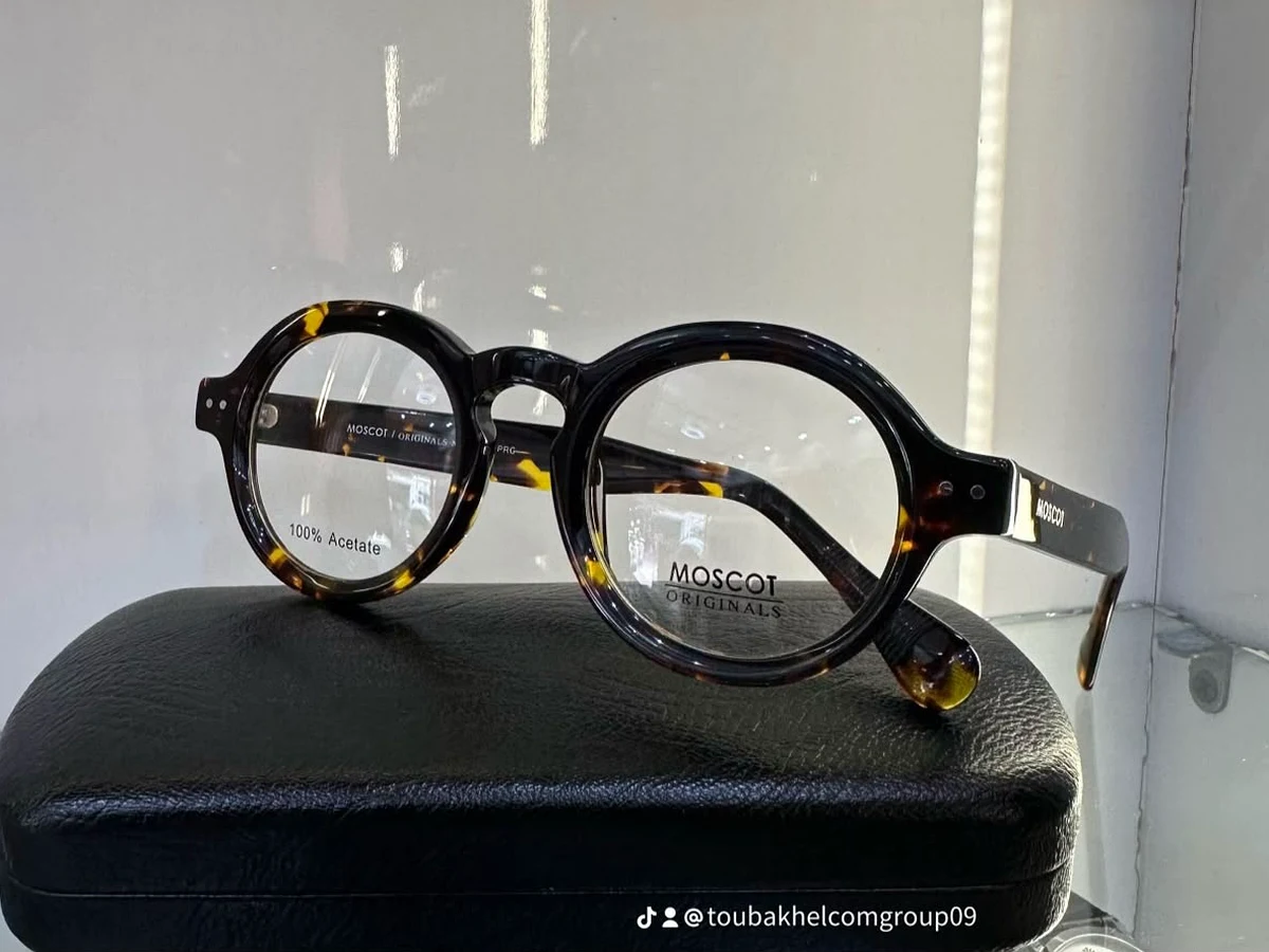 Monture MOSCOT Originals ronde écaille claire — TOUBA KHELCOM GROUP