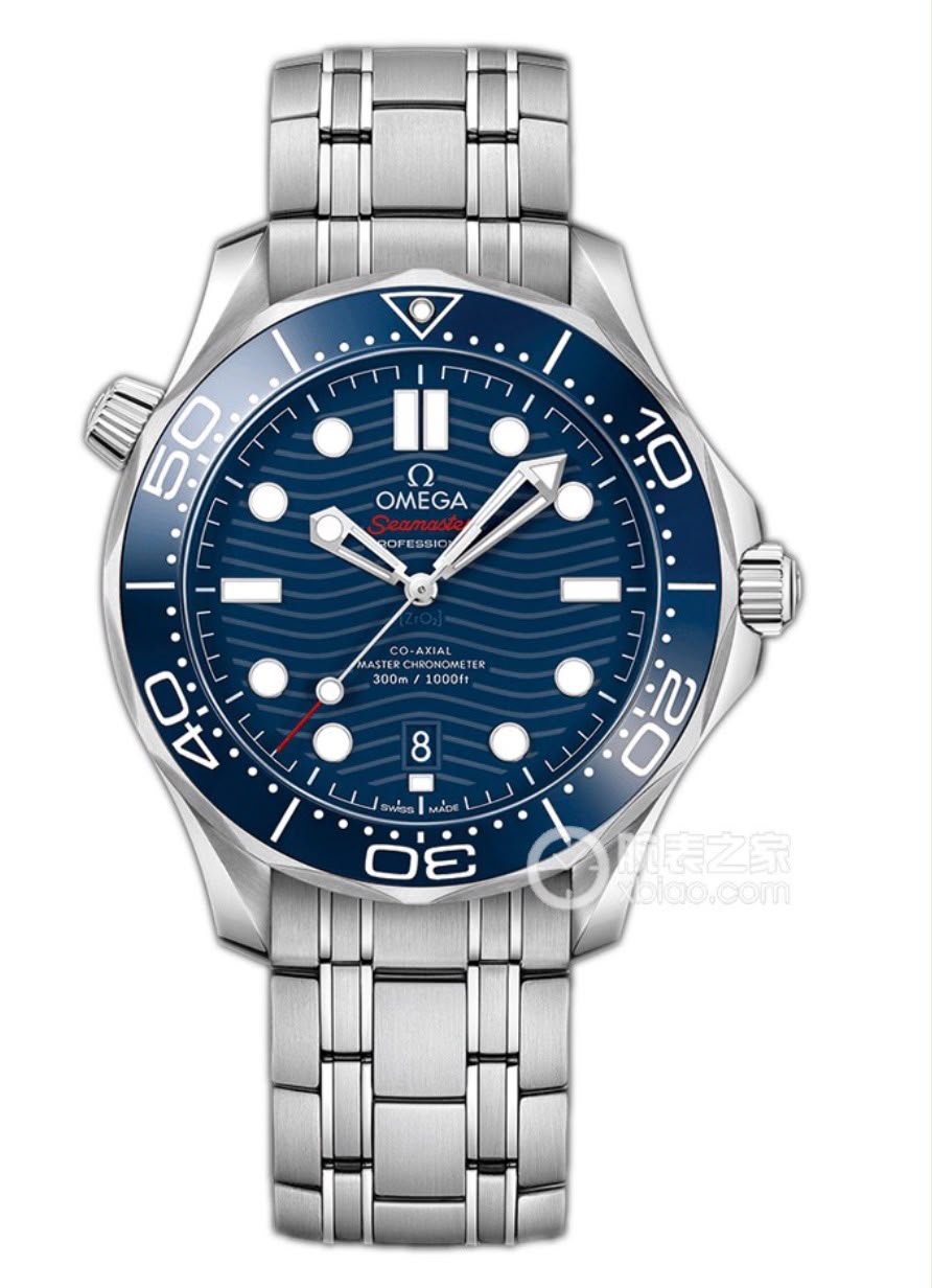 Montre Omega Seamaster Diver 300M cadran bleu et bracelet acier